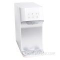 Desktop hot and cold water dispenser with filter